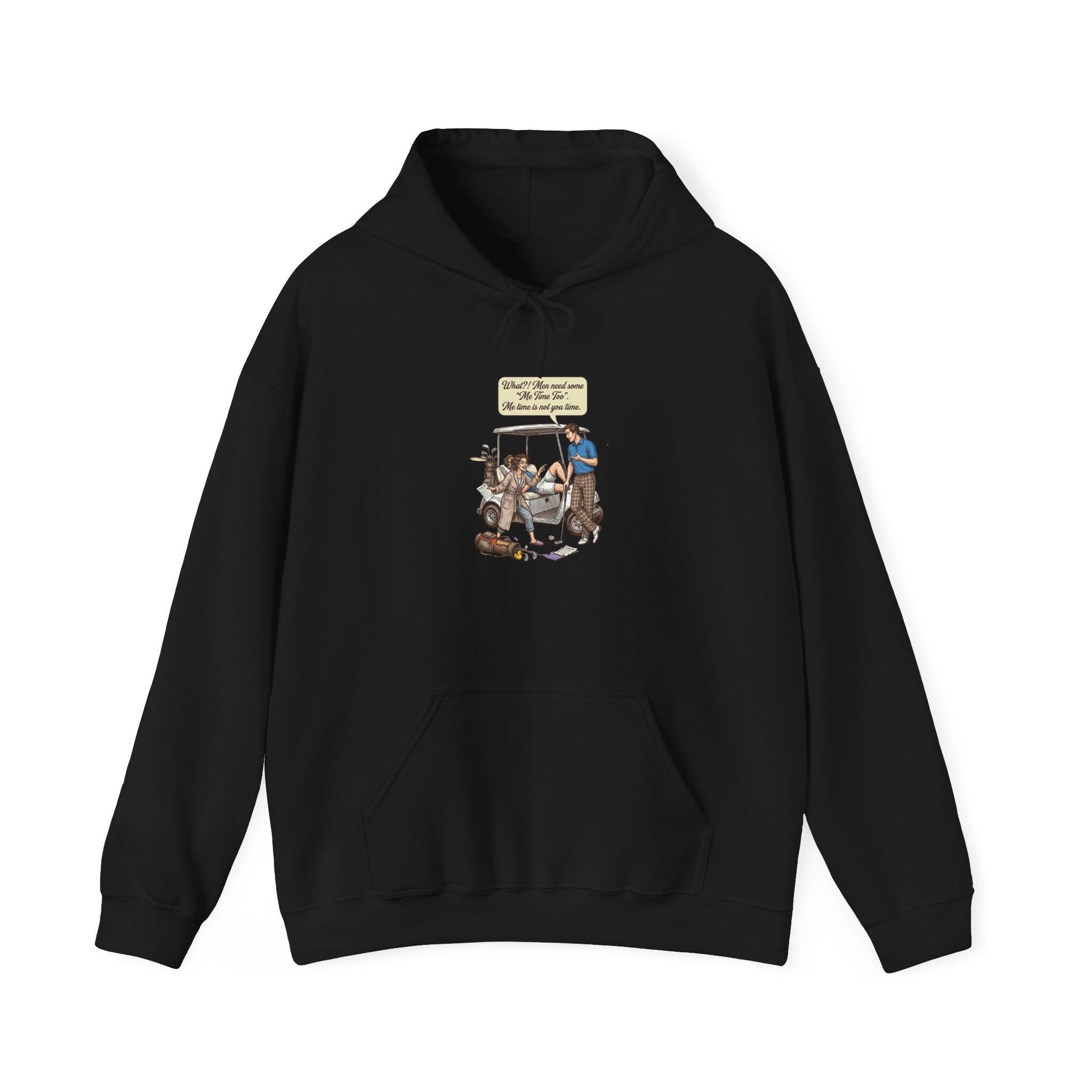 Men's me time humor hoodie