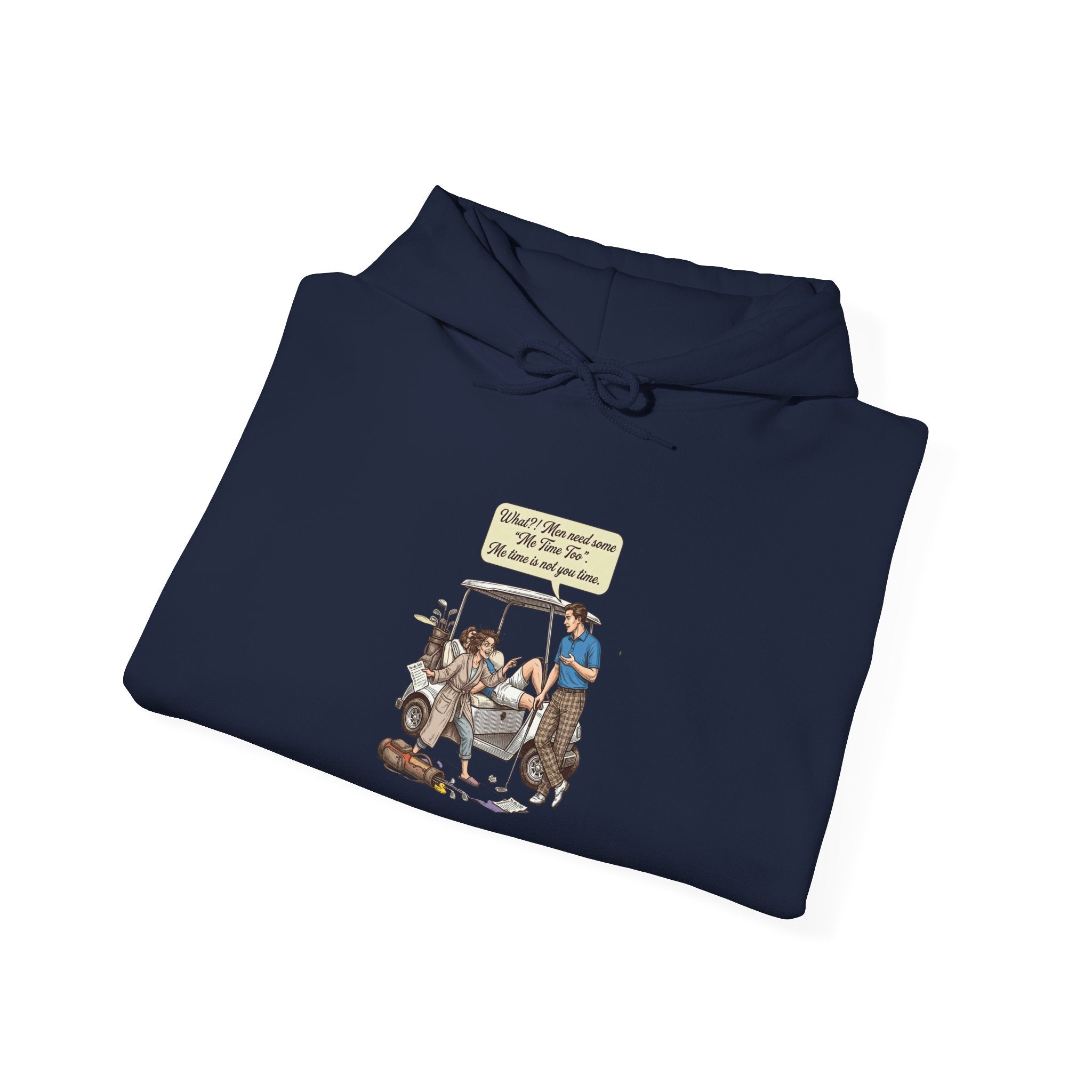 Men's me time humor hoodie