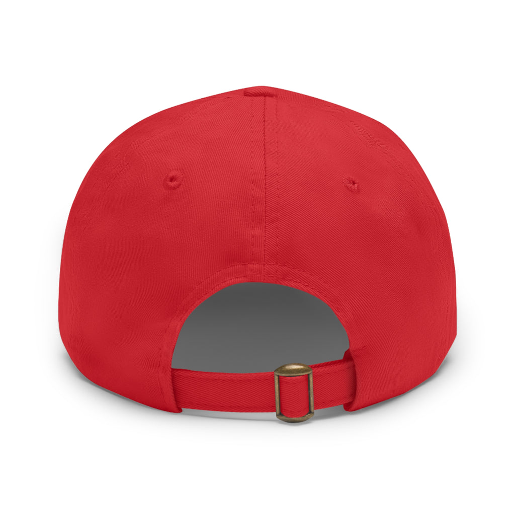 Dad Hat — 'Glean in the Sun' Leather Patch Baseball Cap