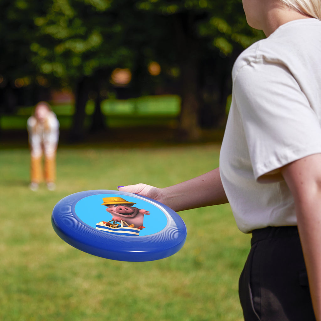 Beach Pig Frisbee — Cute Summer Toss Toy