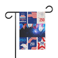 Patriotic 250th Anniversary Garden Flag — America Celebration Banner