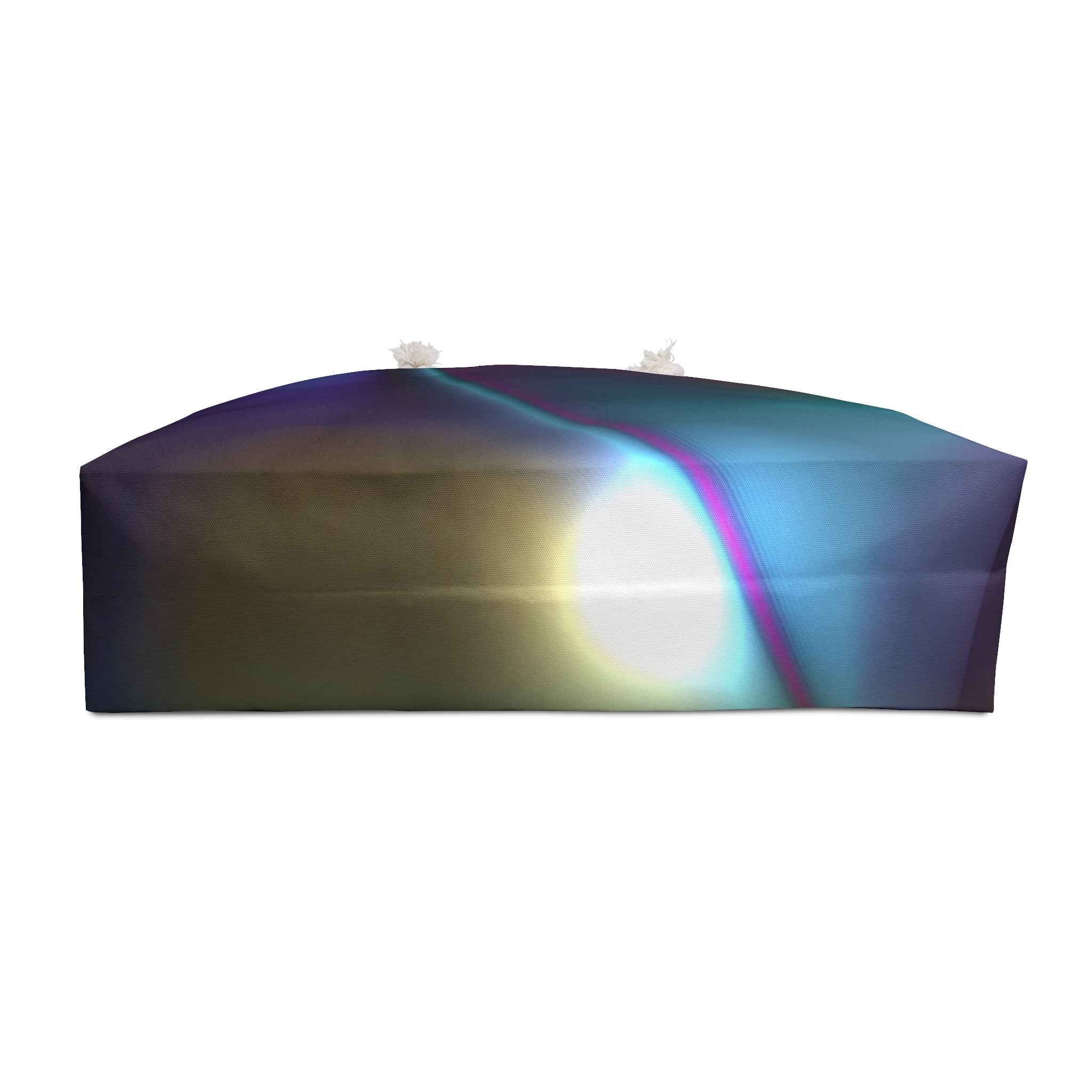 Aurora Gradient Weekender Bag — Abstract Teal & Indigo Travel Tote