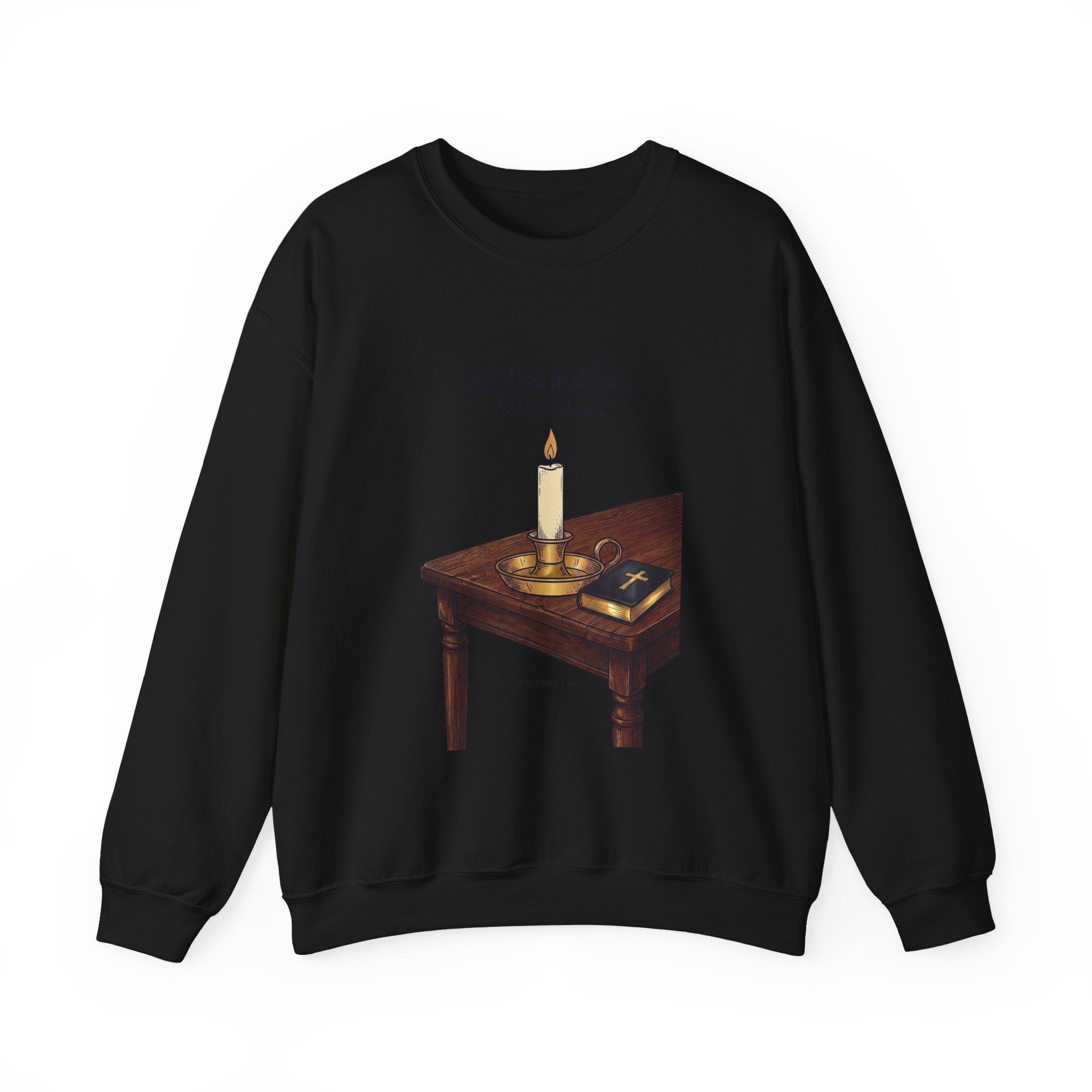 Blessed Are the Peacemakers Sweatshirt | Team Leo, Pope Statement Graphics