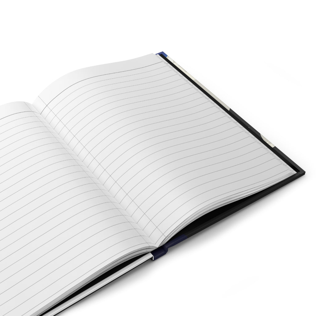 Howling Wolf Journal — Hardcover Moonlight Notebook
