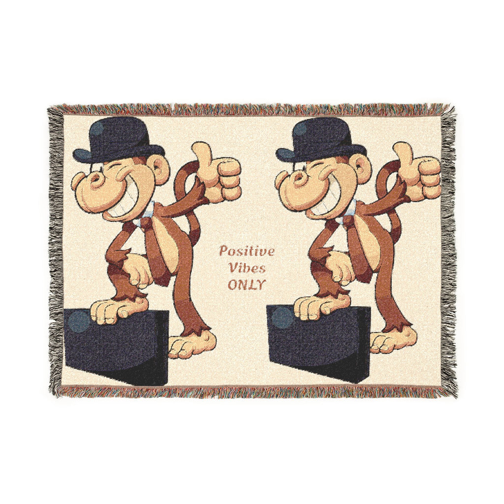 Monkey business — Cozy Decorative Throw for Valentine’s Day & Home