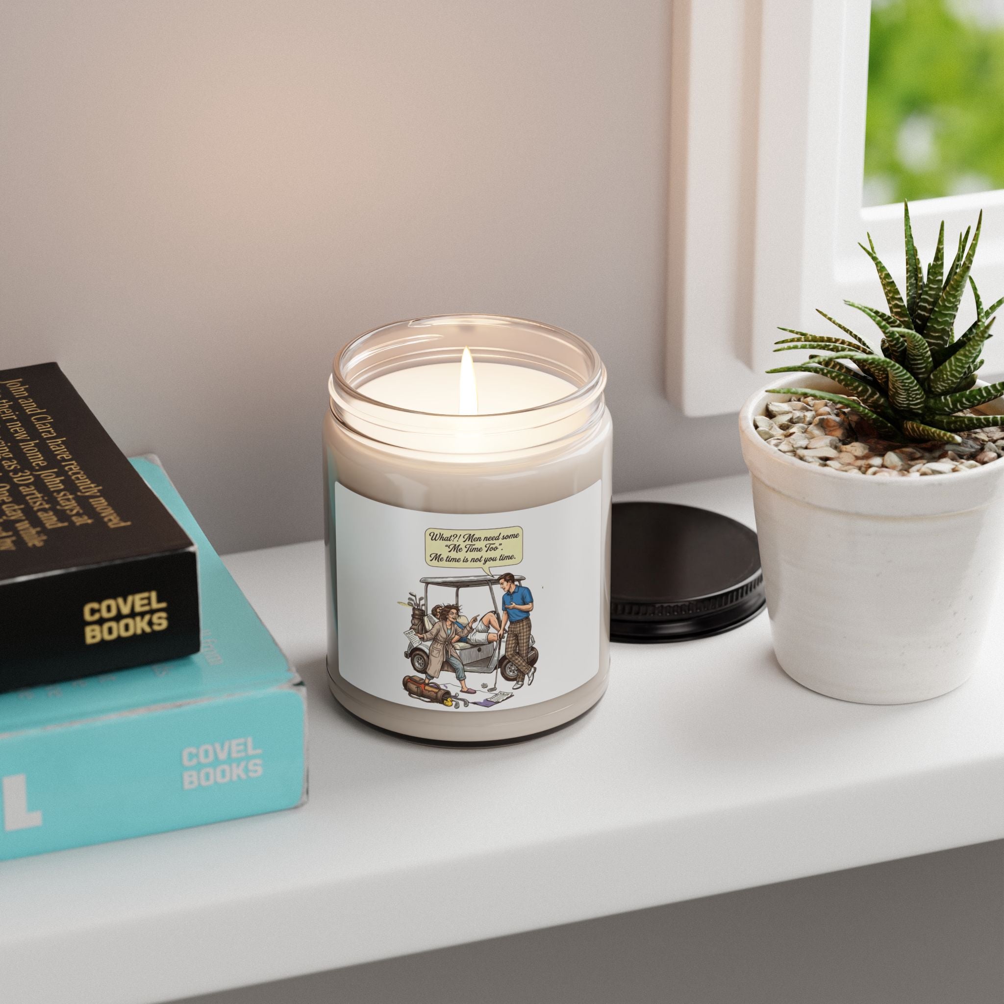 Men's golfing Me Time candle