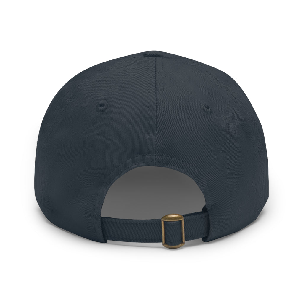 Dad Hat — 'Glean in the Sun' Leather Patch Baseball Cap