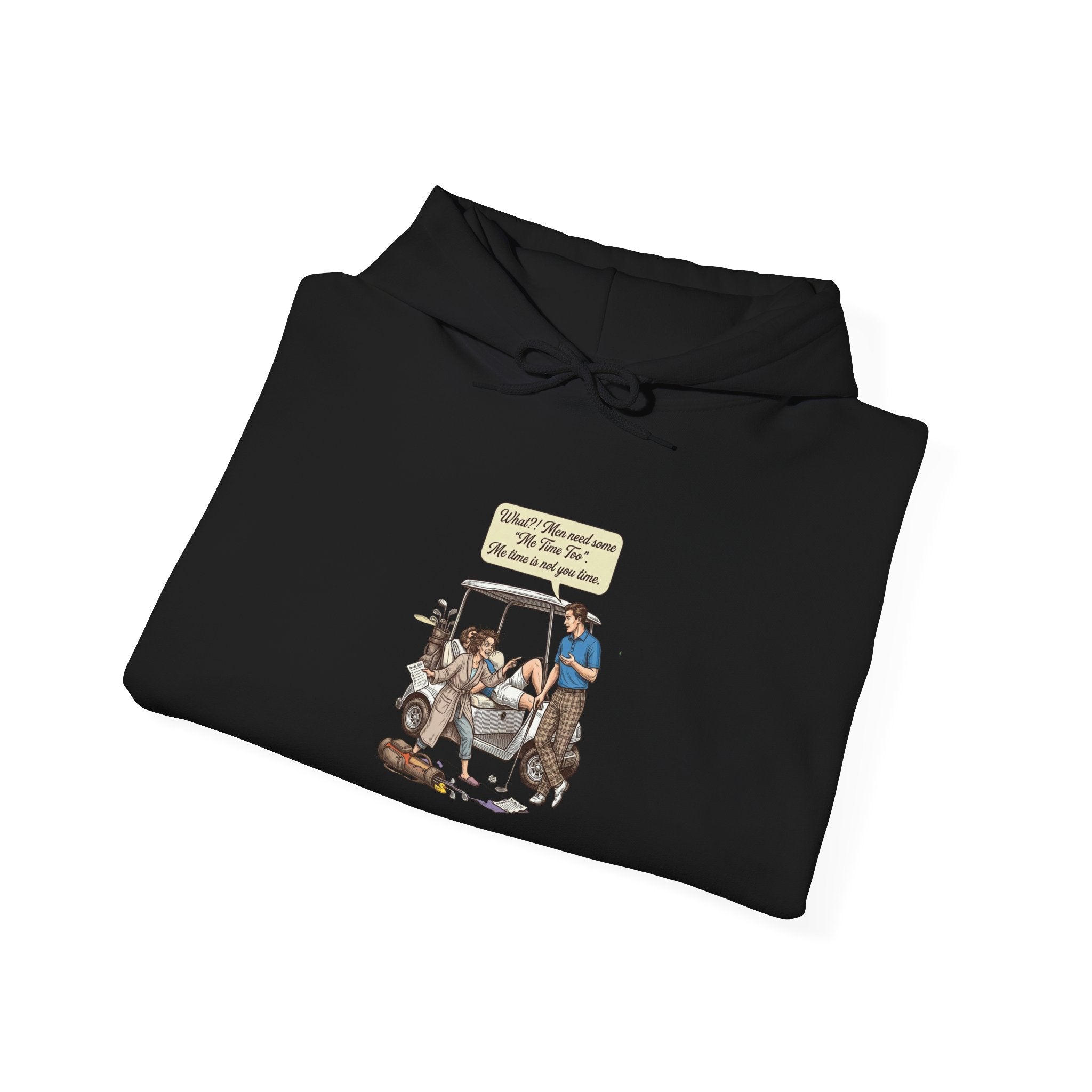 Men's me time humor hoodie