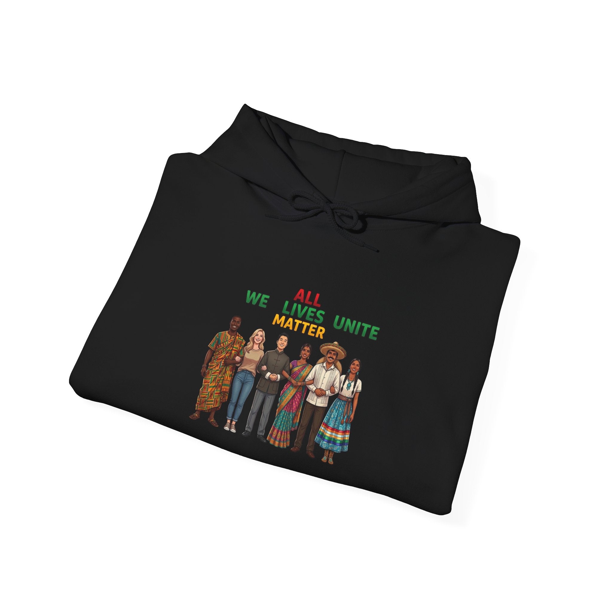 Juneteenth Freedom 1865 Hoodie | Pan-African Colors, Black Pride Message