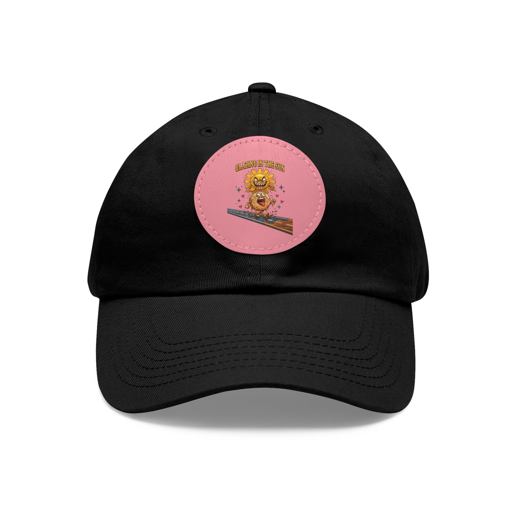 Dad Hat — 'Glean in the Sun' Leather Patch Baseball Cap