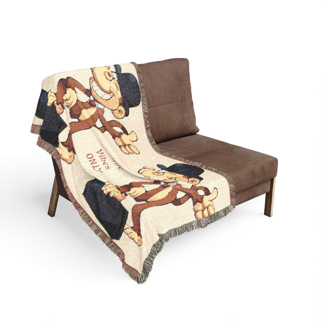 Monkey business — Cozy Decorative Throw for Valentine’s Day & Home