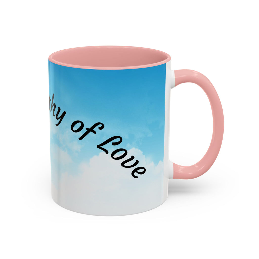You Are Worthy | Accent Coffee Mug (11, 15oz)