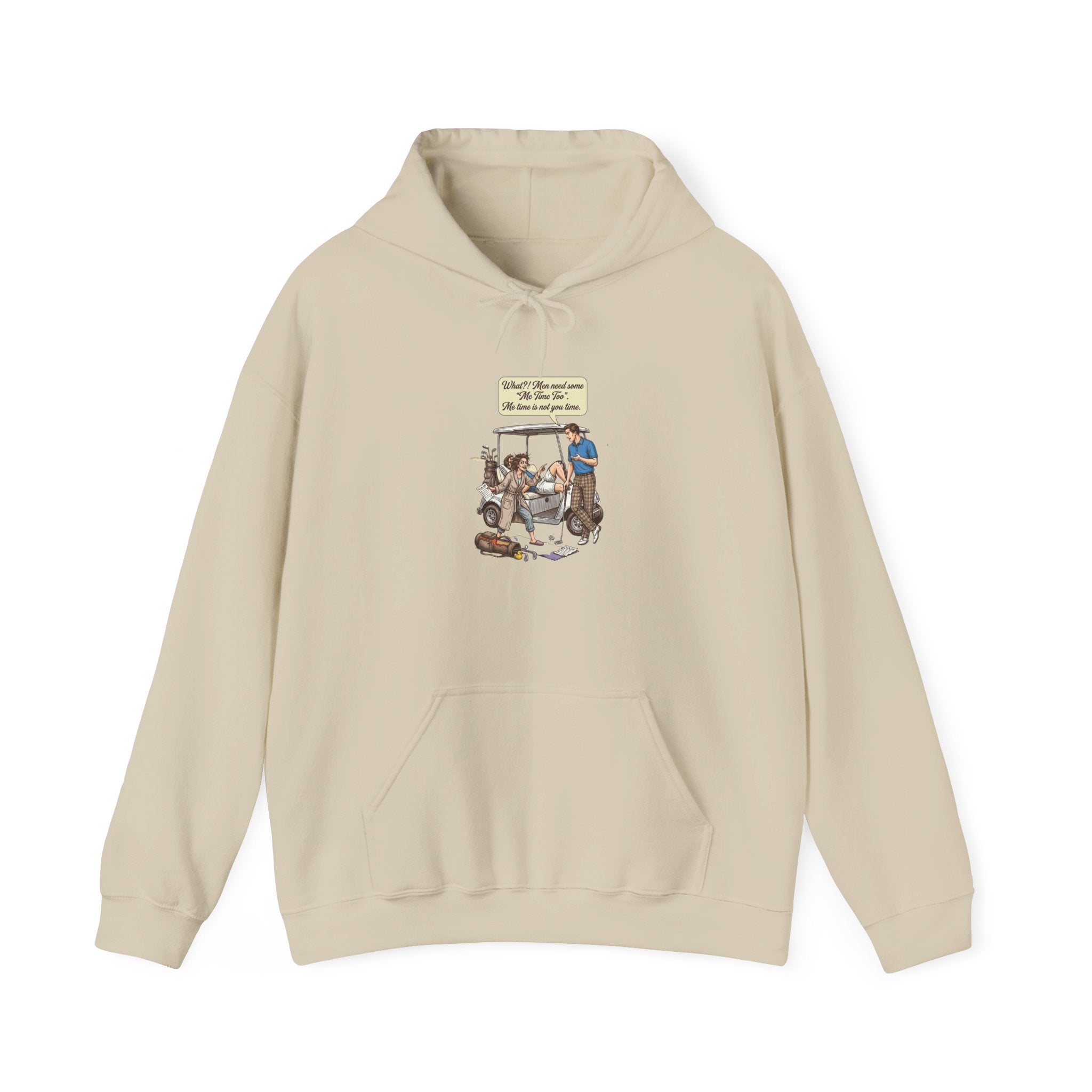 Men's me time humor hoodie