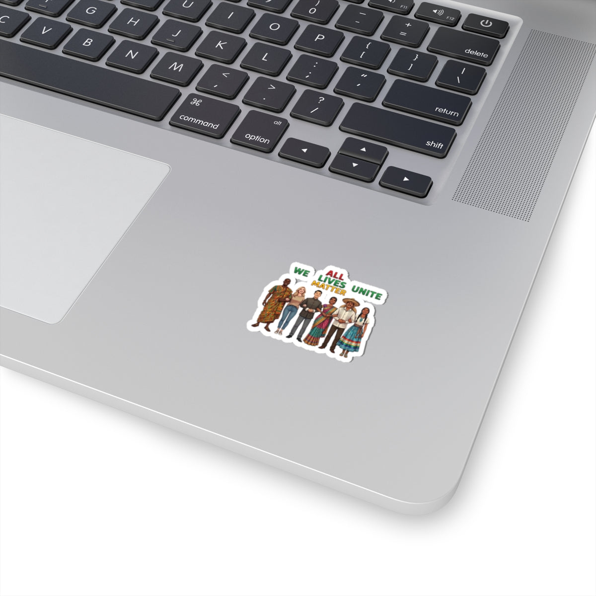 All Lives Unite Kiss-Cut Stickers | Juneteenth Pan-African Unity, Diversity