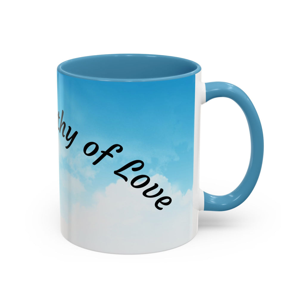 You Are Worthy | Accent Coffee Mug (11, 15oz)