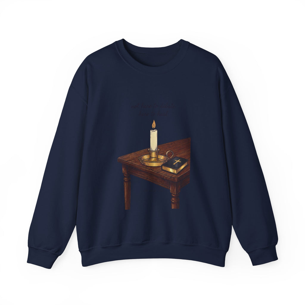 Blessed Are the Peacemakers Sweatshirt | Team Leo, Pope Statement Graphics