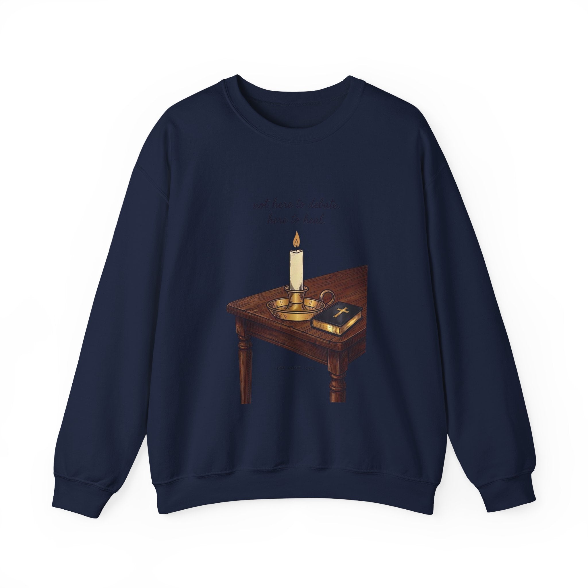 Blessed Are the Peacemakers Sweatshirt | Team Leo, Pope Statement Graphics