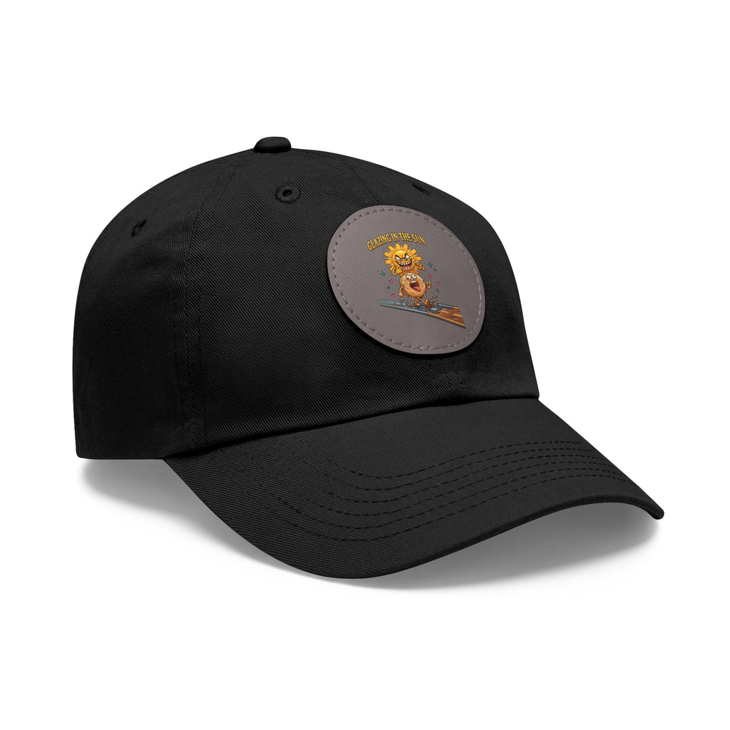 Dad Hat — 'Glean in the Sun' Leather Patch Baseball Cap