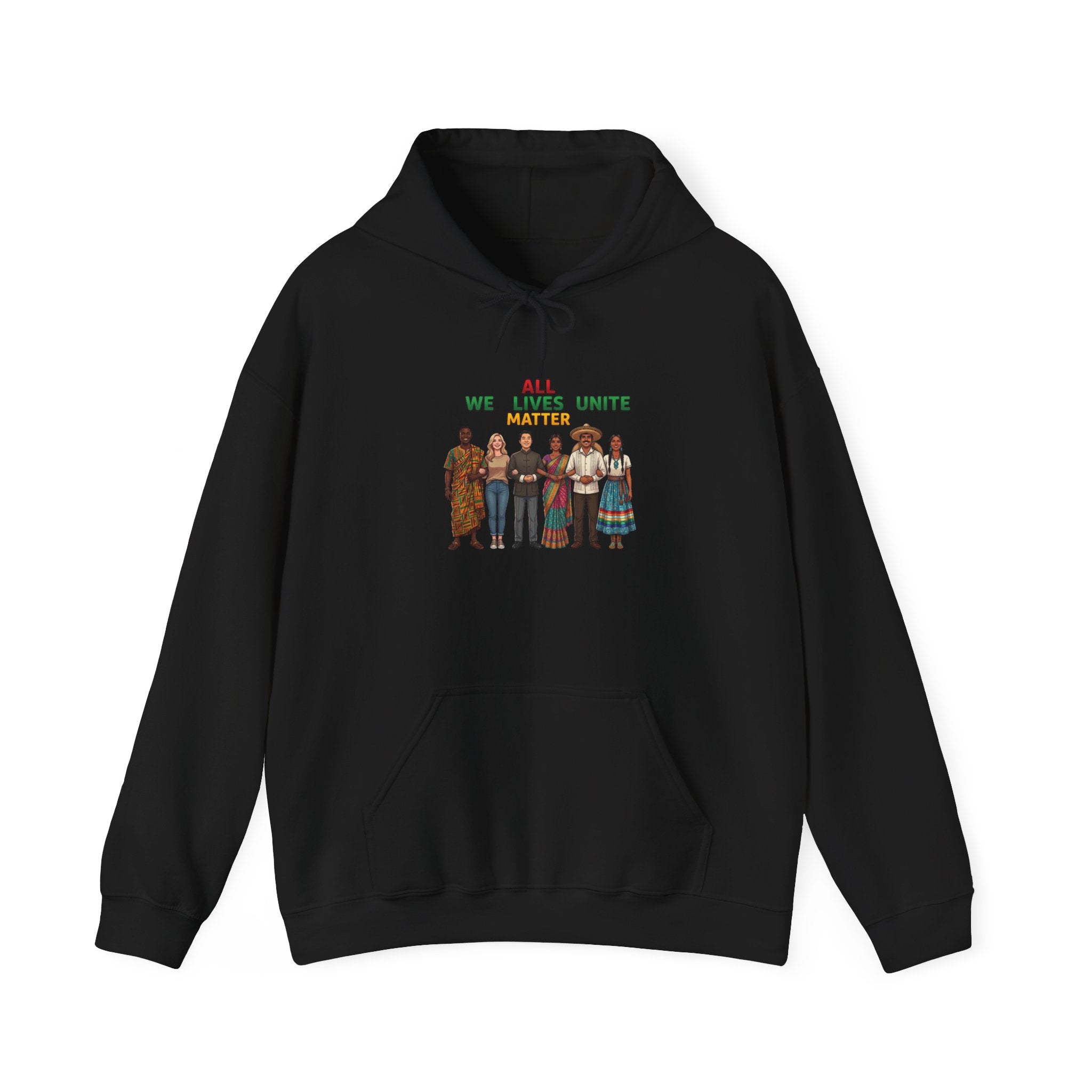 Juneteenth Freedom 1865 Hoodie | Pan-African Colors, Black Pride Message