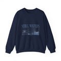 Still Waters Sweatshirt | Christian streetwear, vintage-wash faith tee