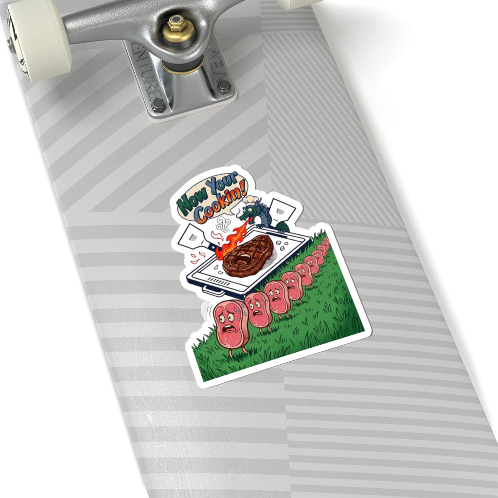 Now Your Cookin' Sticker | Japanese Streetwear, Manga Kawaii Food Art