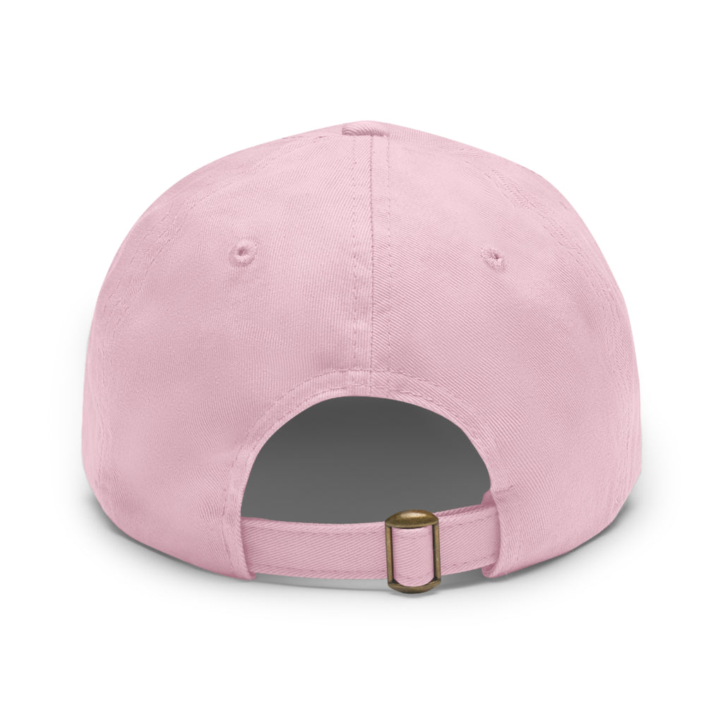 Dad Hat — 'Glean in the Sun' Leather Patch Baseball Cap