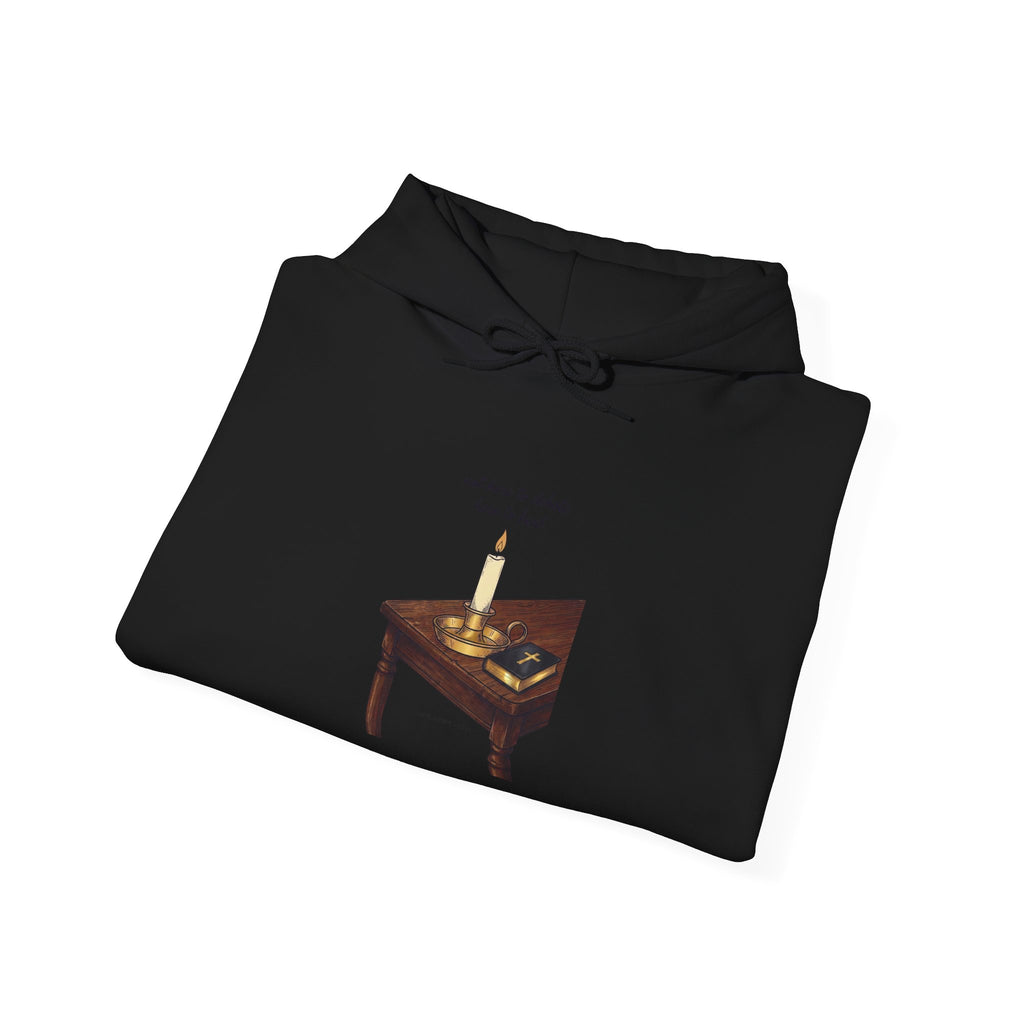 Quiet Conviction Hoodie | Team Leo Pope‑Style Iconography, Minimal Religious Symbolism
